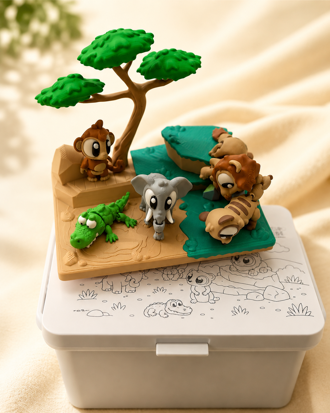 Sensory Savanna Playset Box