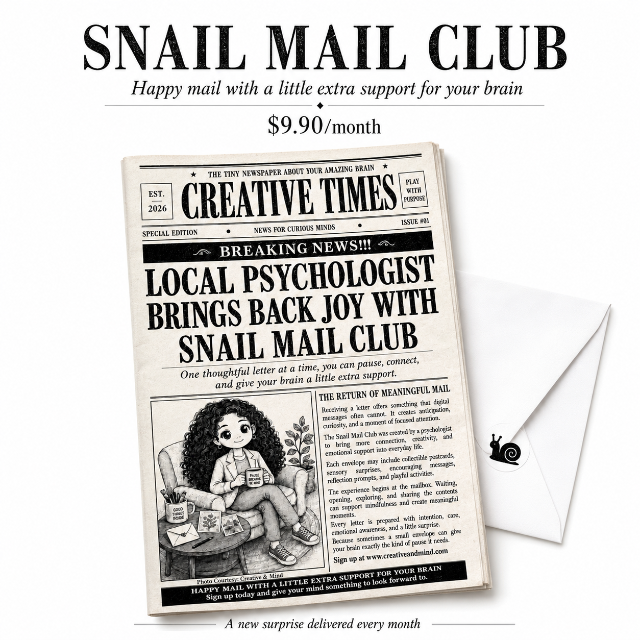Creative Times - Snail Mail Club