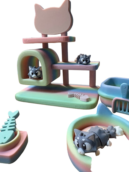 Cat Play Set Miau