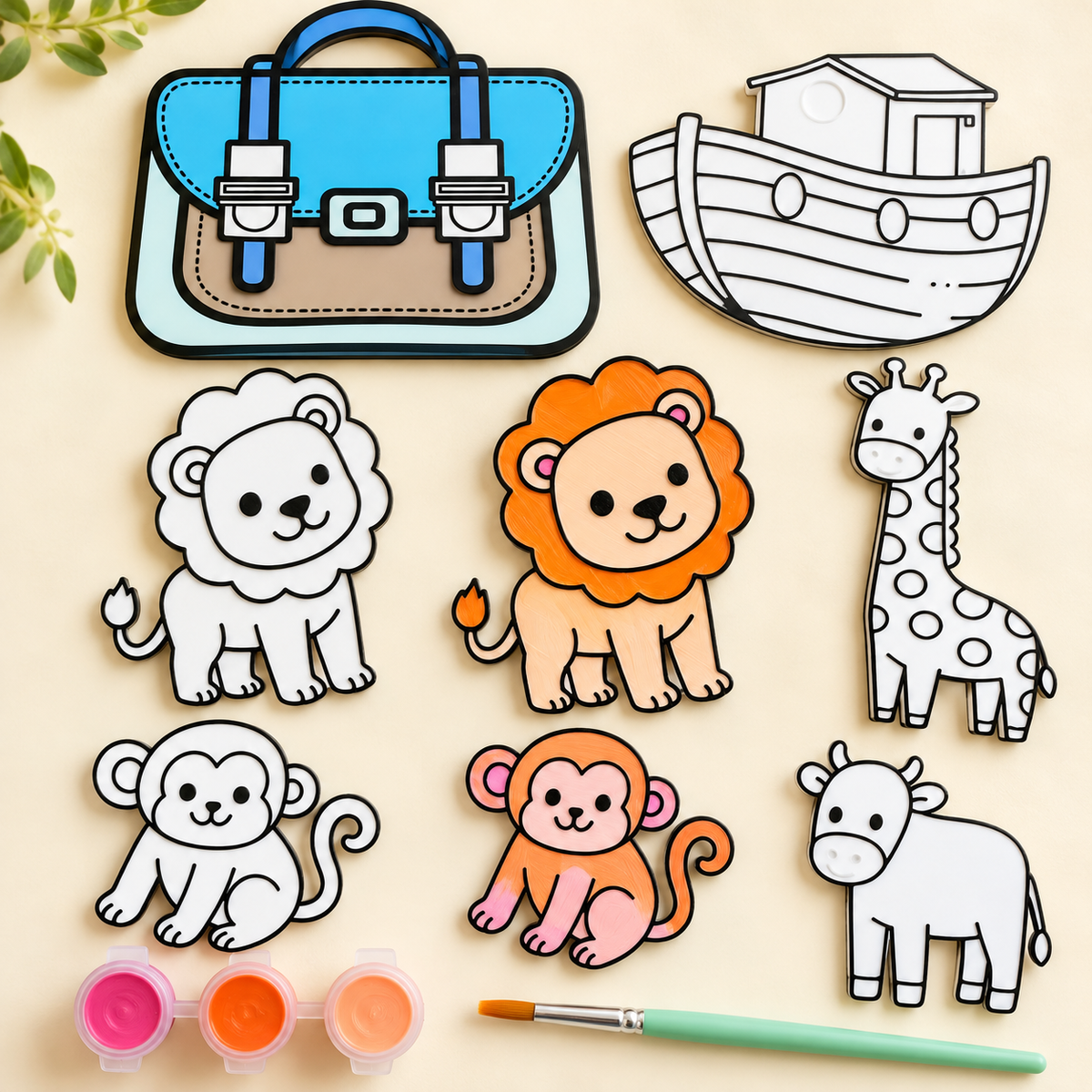 Noah’s Ark Paint-Your-Own Activity Kit