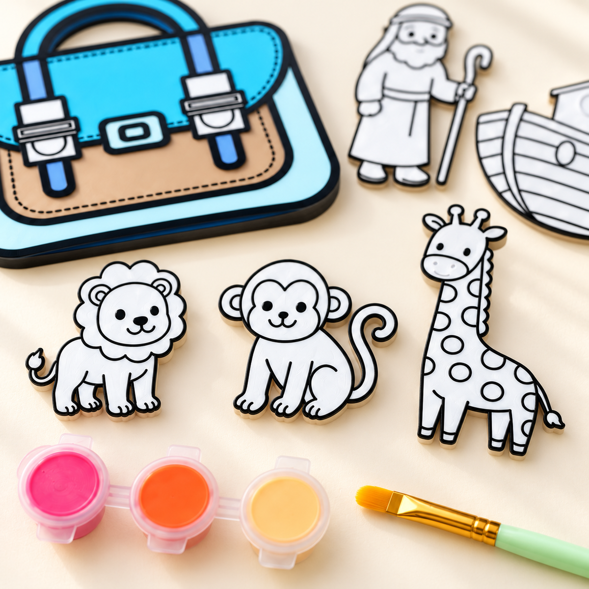 Noah’s Ark Paint-Your-Own Activity Kit