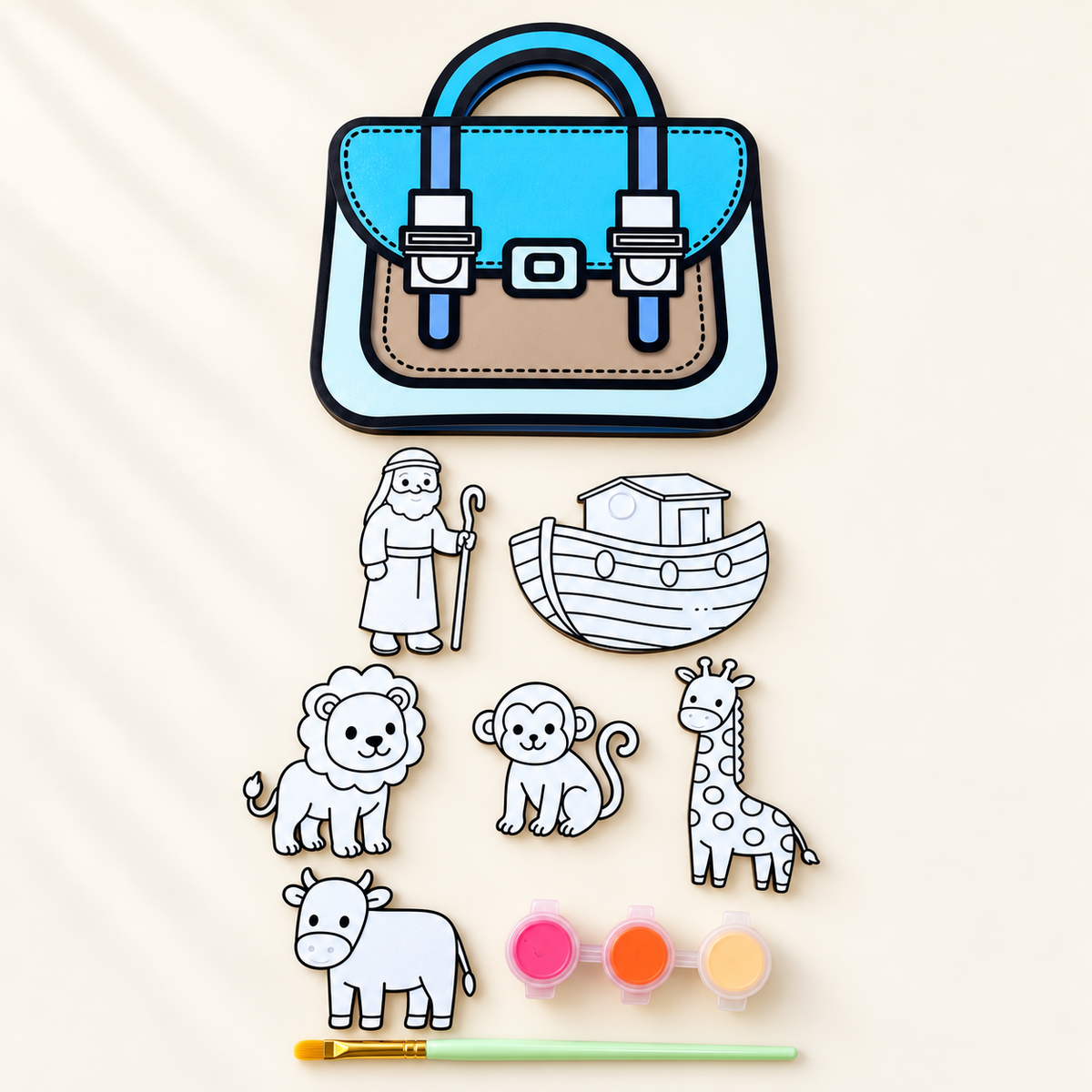 Noah’s Ark Paint-Your-Own Activity Kit