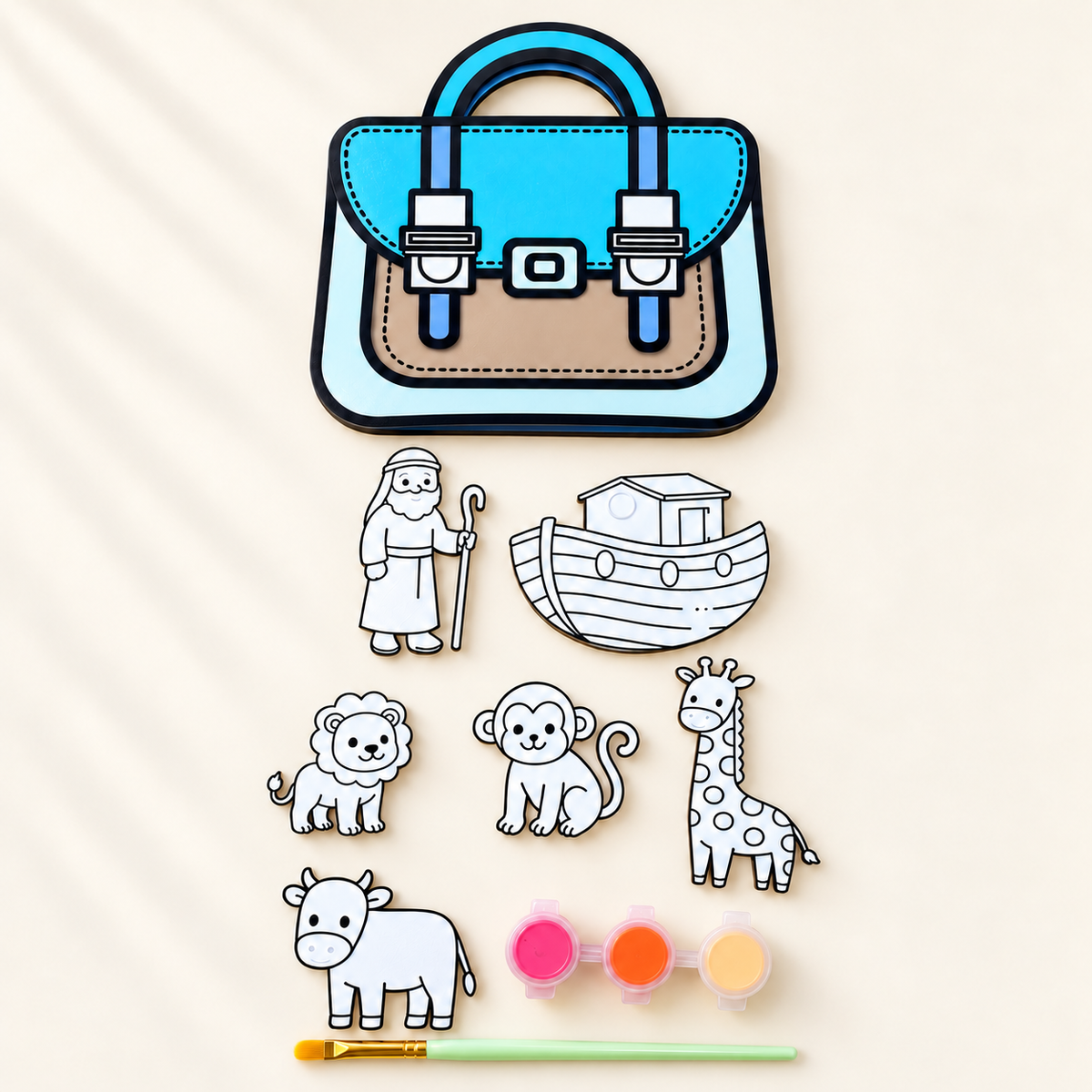 Noah’s Ark Paint-Your-Own Activity Kit