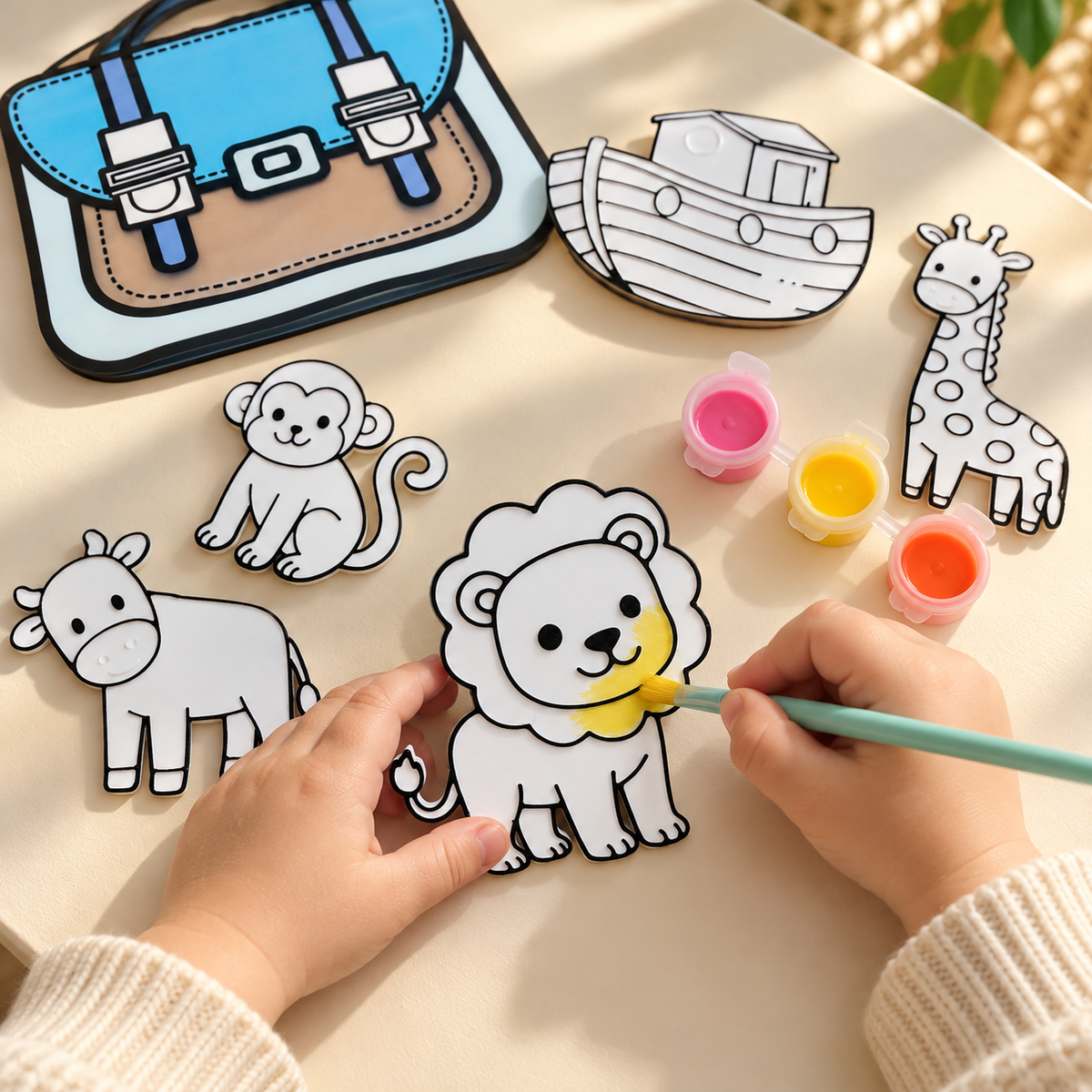 Noah’s Ark Paint-Your-Own Activity Kit
