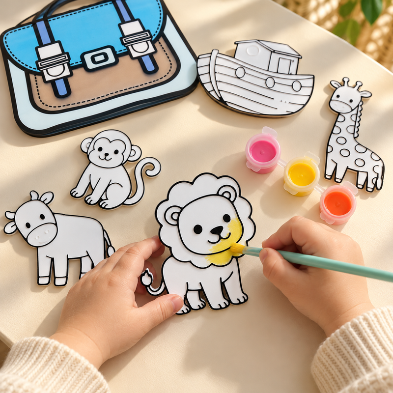 Noah’s Ark Paint-Your-Own Activity Kit