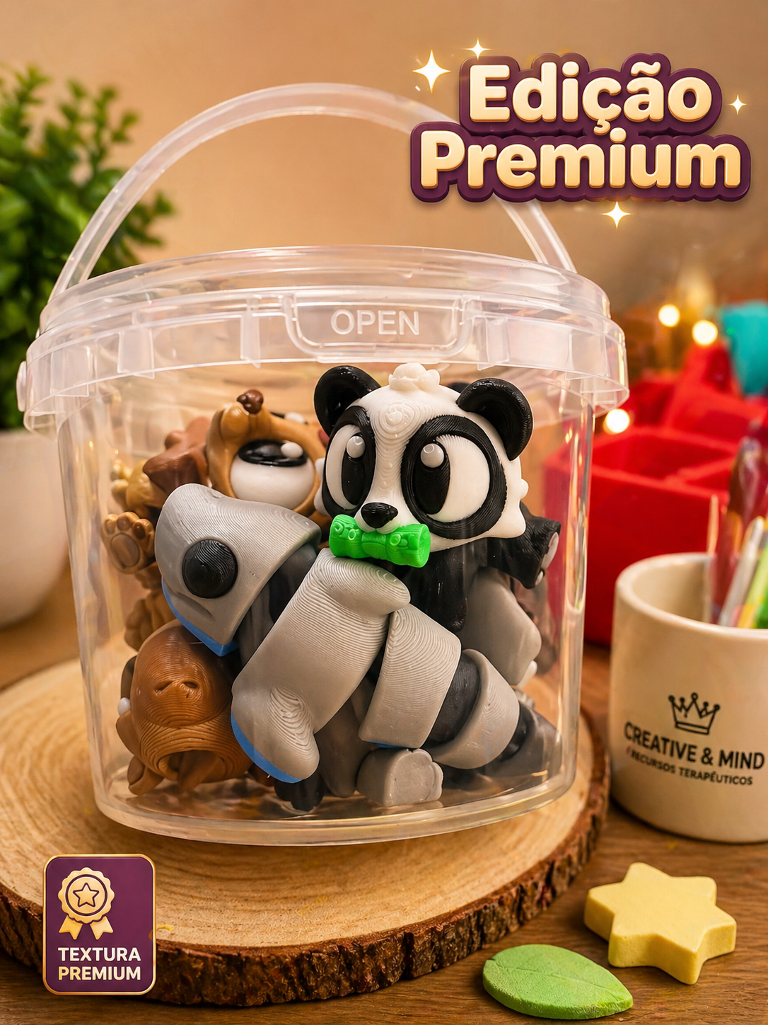 Calm Bucket Sensory Animal Fidget Collection