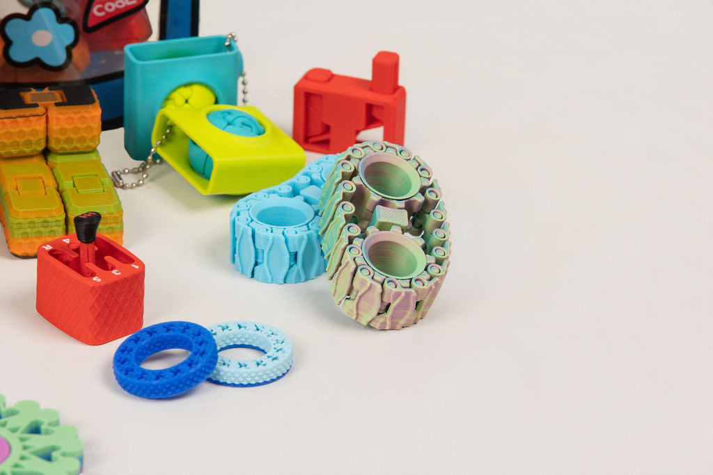 Desk Fidget Set | 5 Sensory Fidgets & Guide