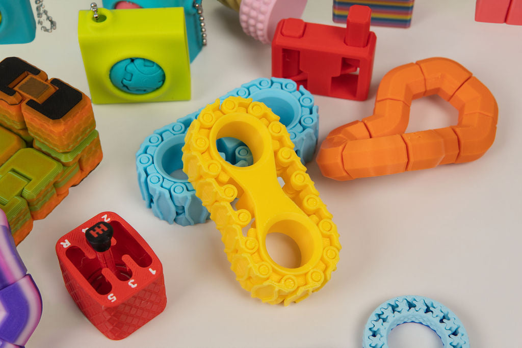 Desk Fidget Set | 5 Sensory Fidgets & Guide