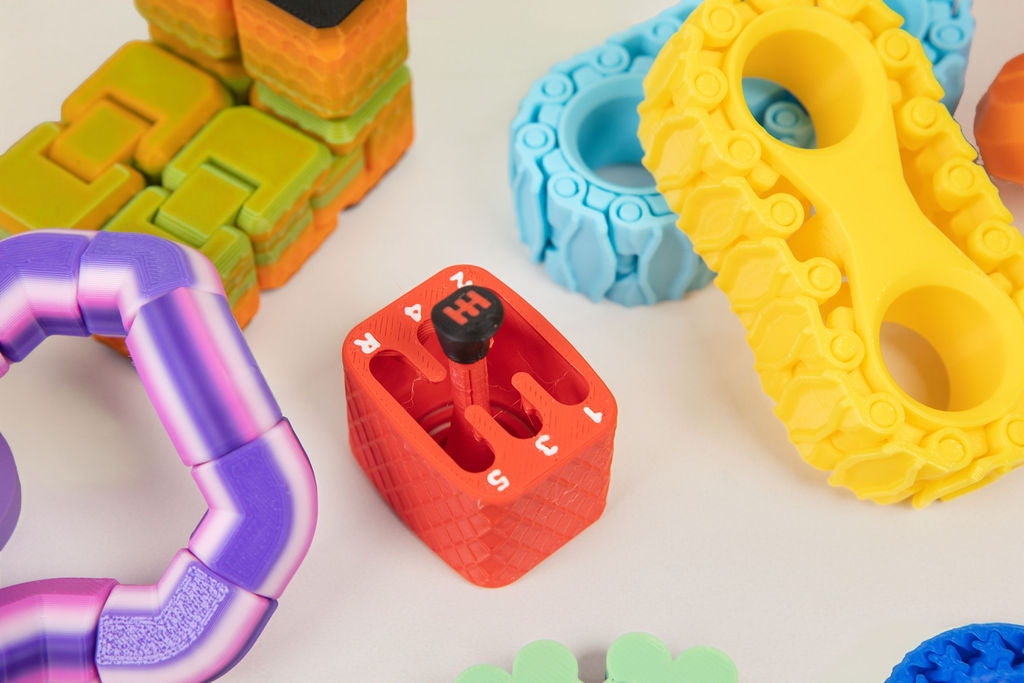 Desk Fidget Set | 5 Sensory Fidgets & Guide