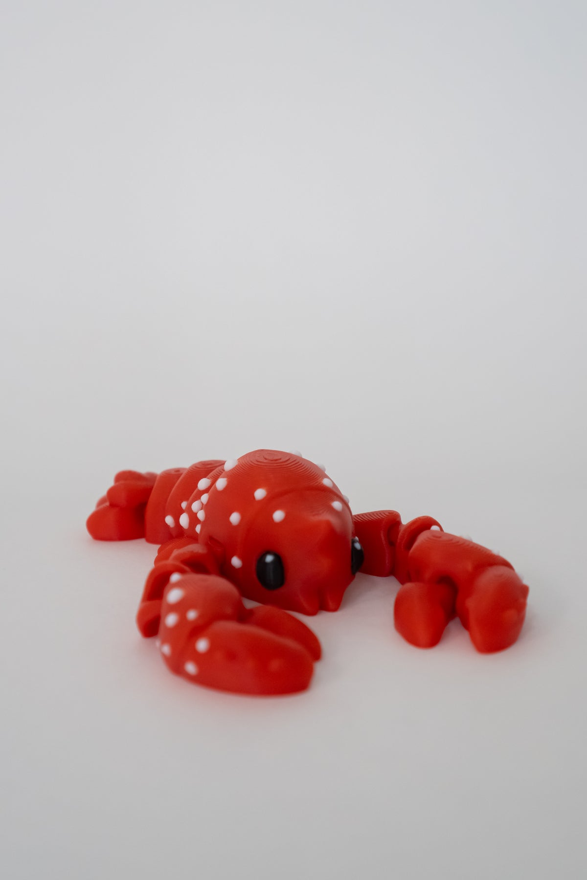 Lobster Fidget Toy with Bucket | Textured & Articulated