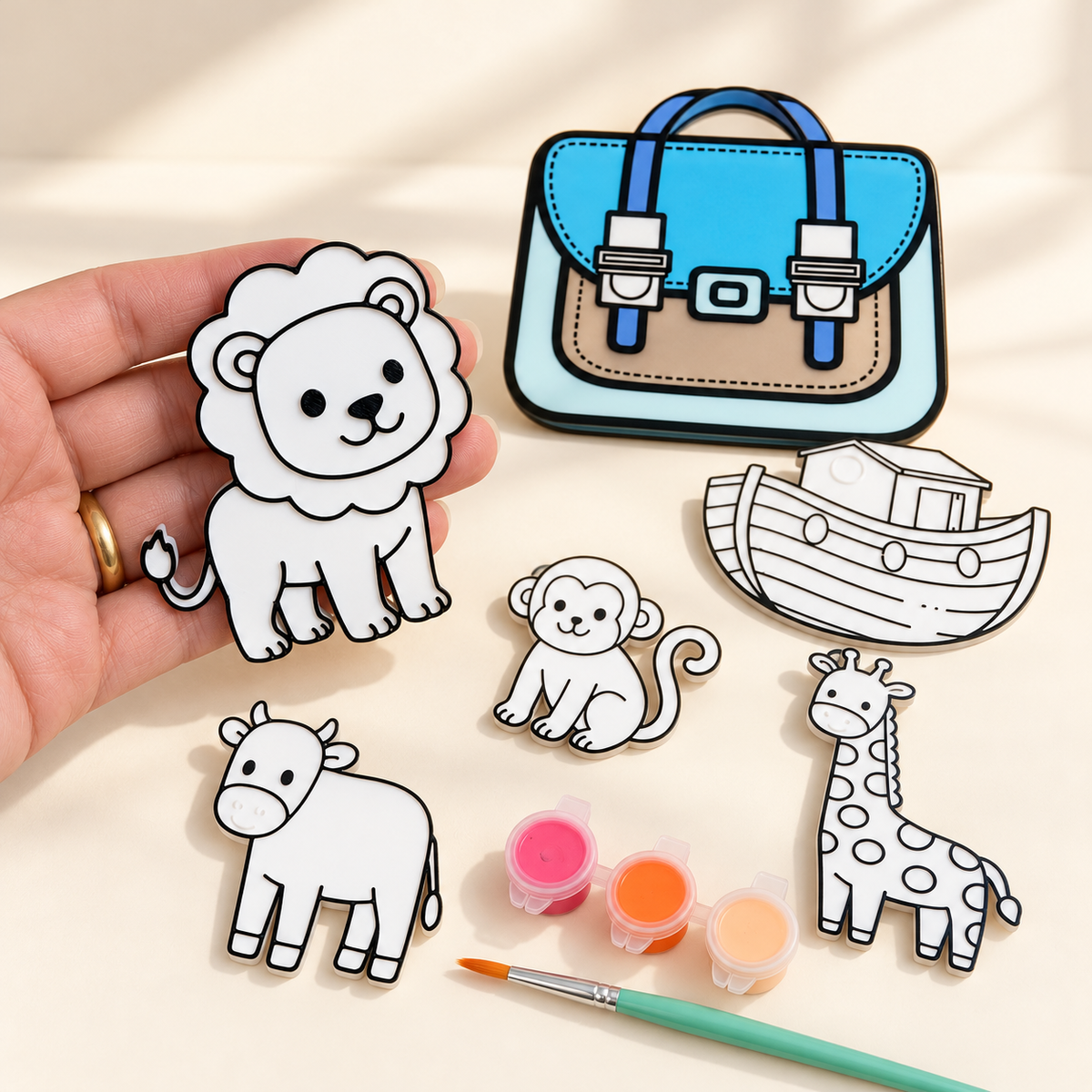 Noah’s Ark Paint-Your-Own Activity Kit