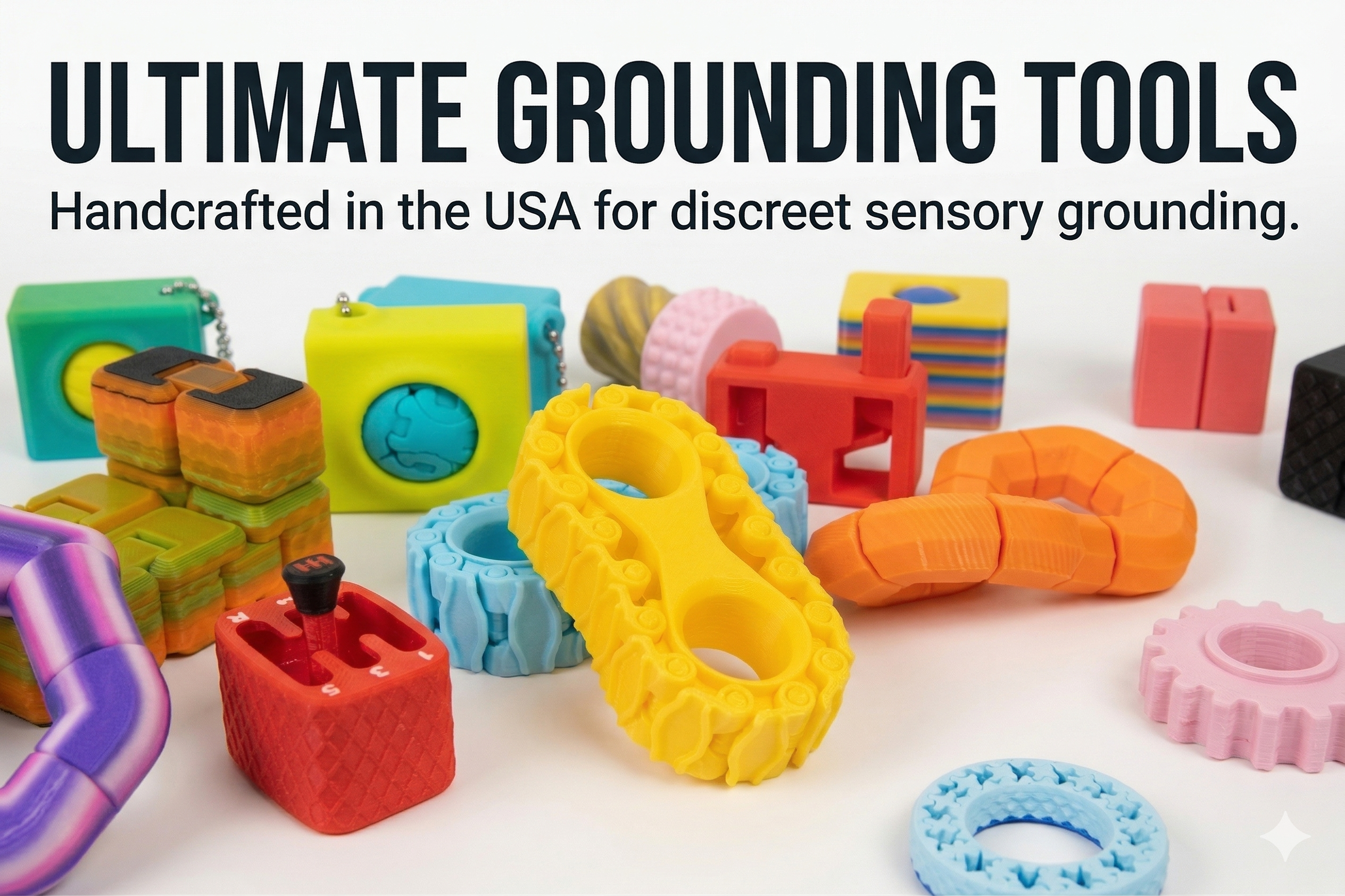 Fidgets Quiet Grounding Tools