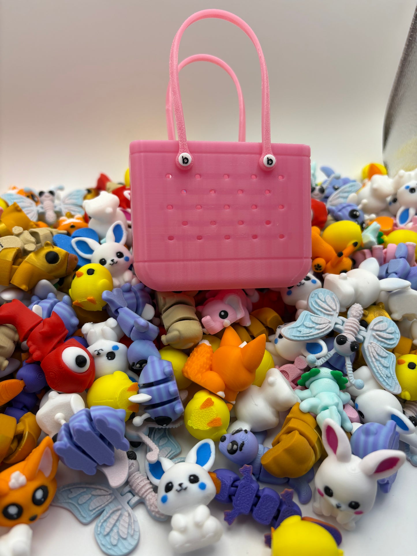 B Bag  with 10-mini animals Anti-Stress Sensory Toy Collection