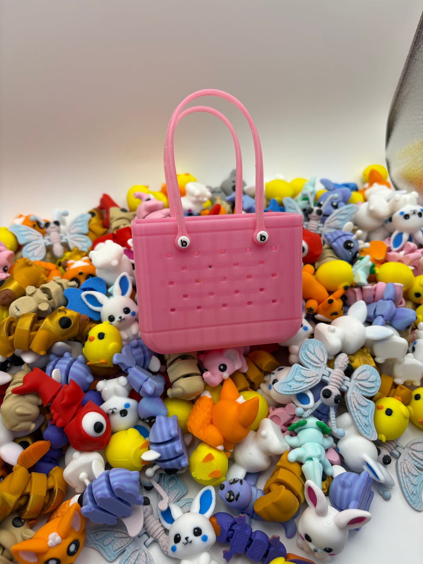 B Bag  with 10-mini animals Anti-Stress Sensory Toy Collection