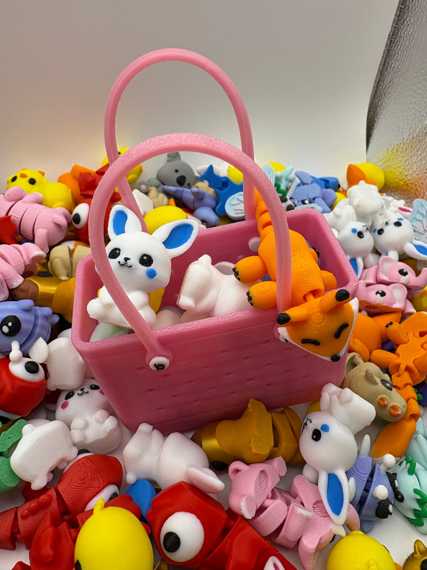B Bag  with 10-mini animals Anti-Stress Sensory Toy Collection
