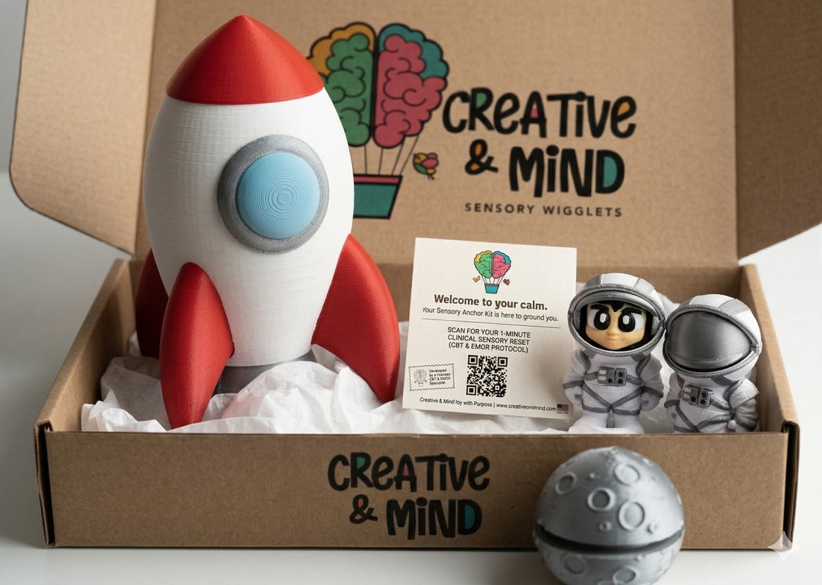 Mission Control Space Playset | Executive Function Activity Set