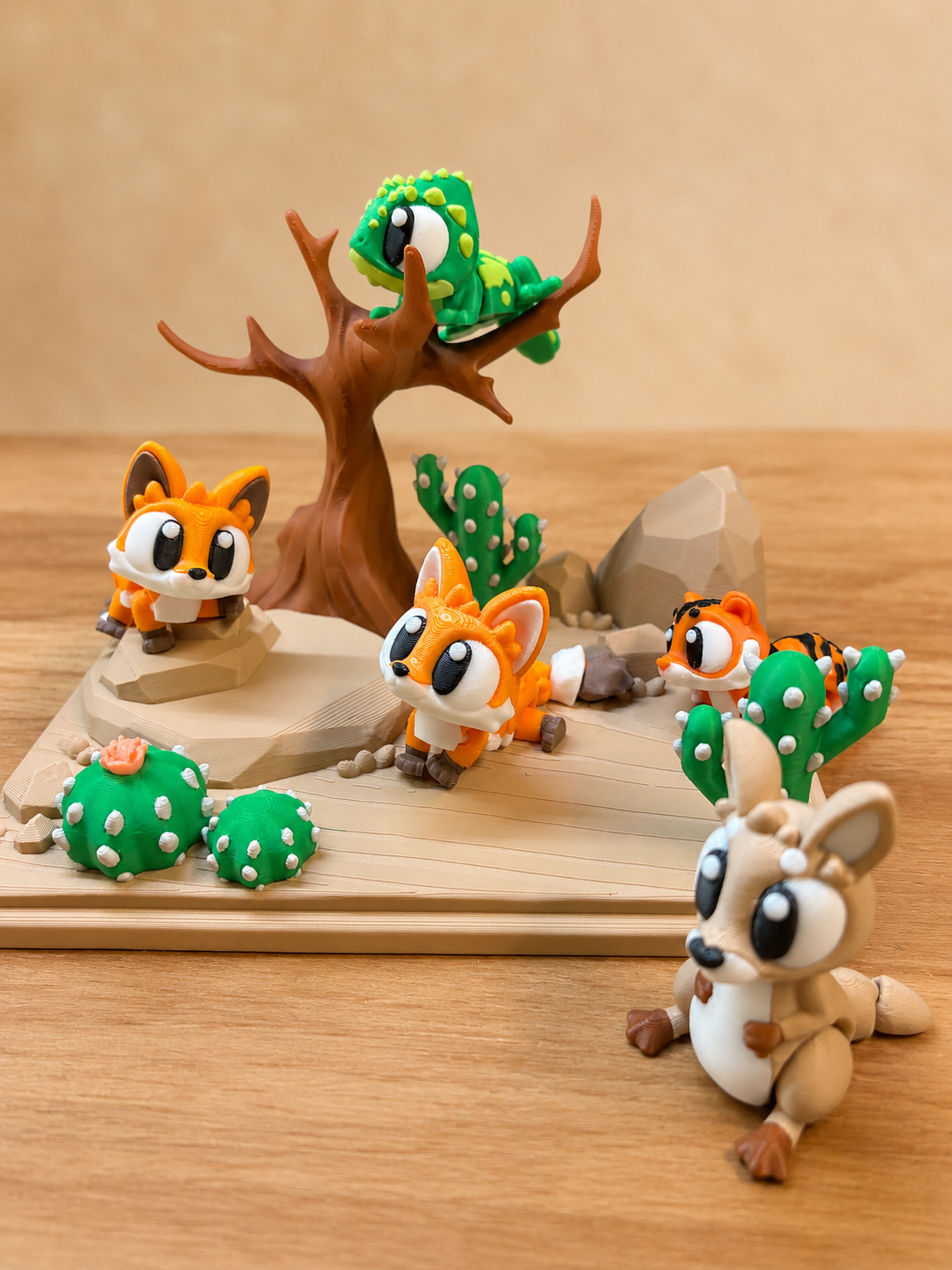 Desert Discovery | Animal Play Set & Coloring Kit