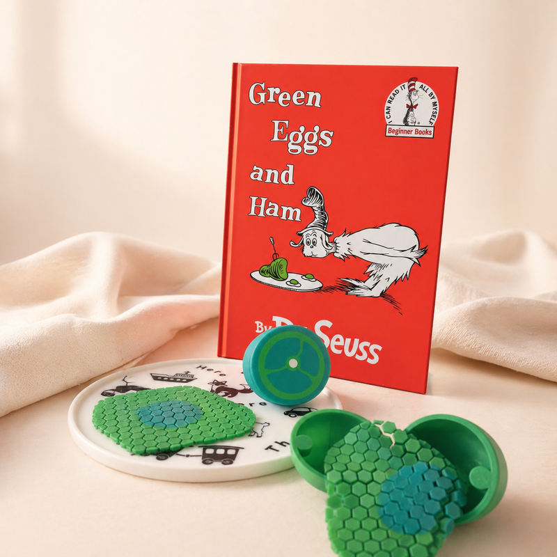 Green Eggs Sensory Play Set | Storytime Activities & Guide