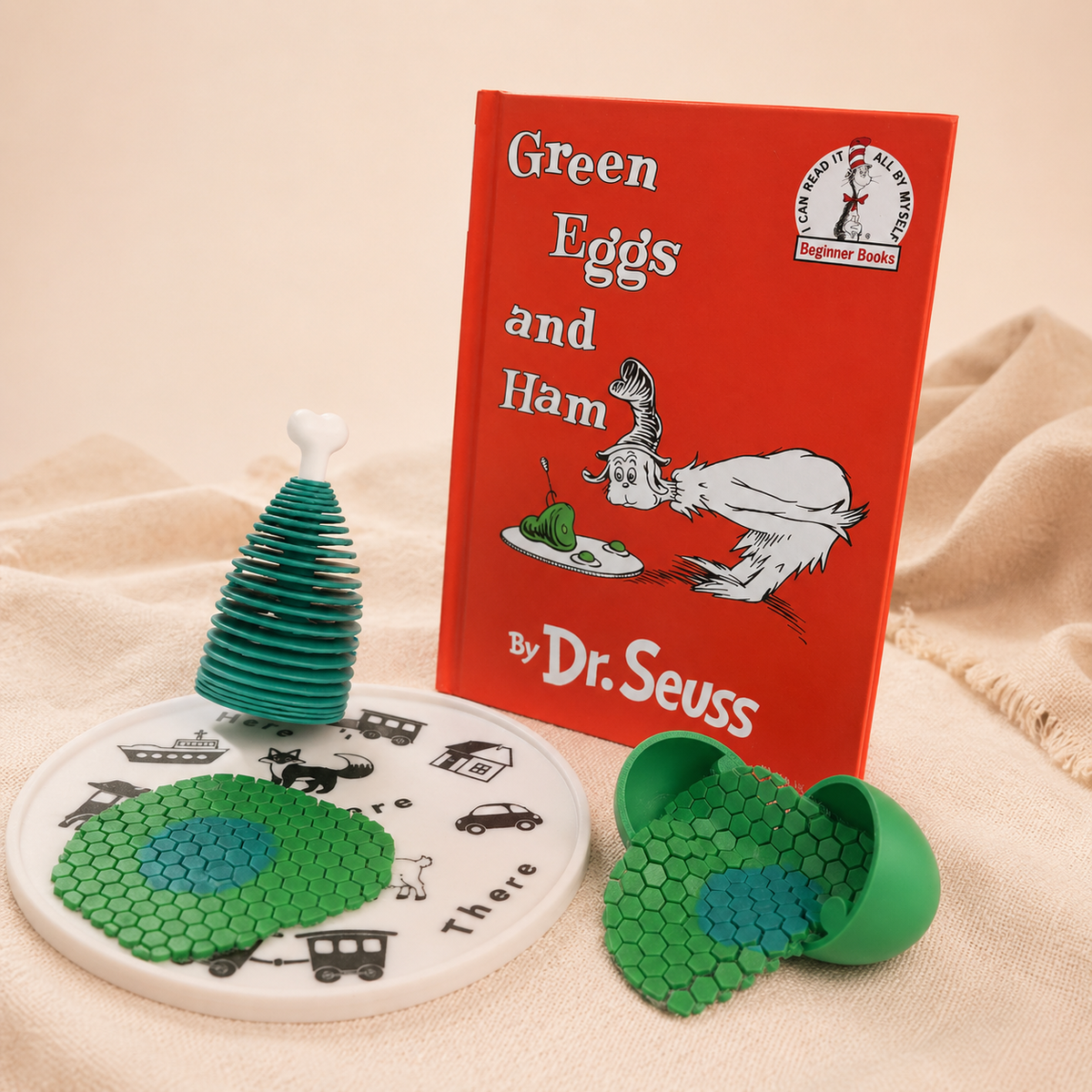 Green Eggs Sensory Play Set | Storytime Activities & Guide