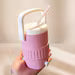 12oz Can Cooler with Handle and Straw Lid