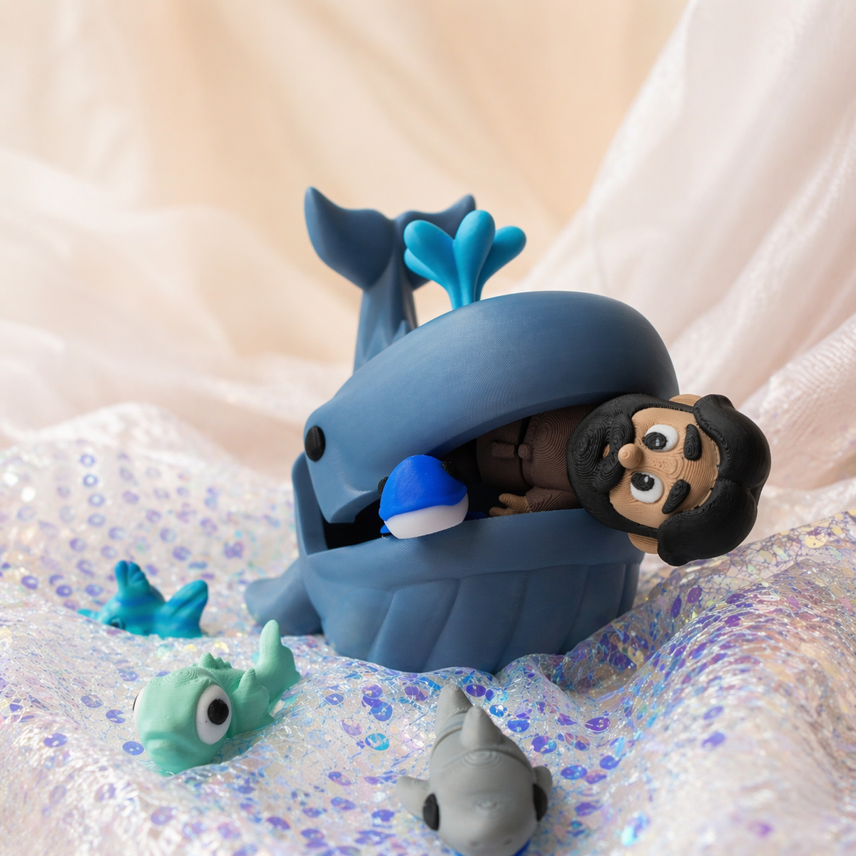 Jonah and the Whale Toy Set | Bible Story Play