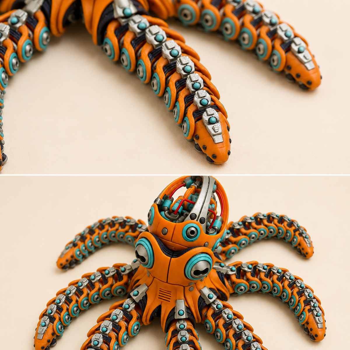 Mechanical Octopus | Articulated Sensory Fidget