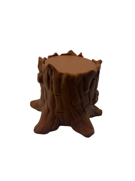 Panda Play Set with Tree Stump | Cute Animal Toy for Kids | Sensory Gift