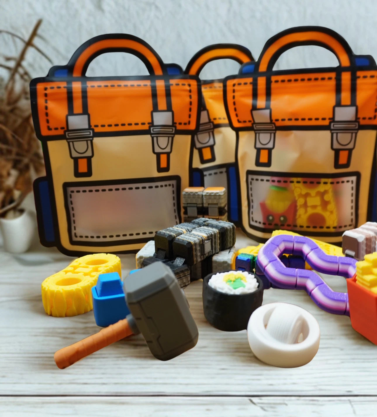 Fidget Bag– Quiet Sensory Toys for Focus & Anxiety