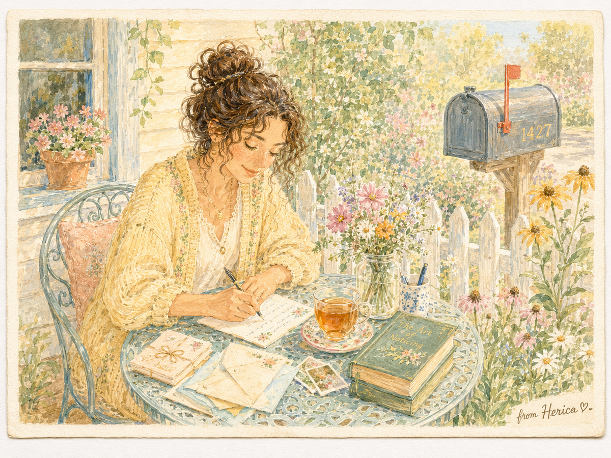 Creative Times Snail Mail Club | Monthly Letters by a Psychologist