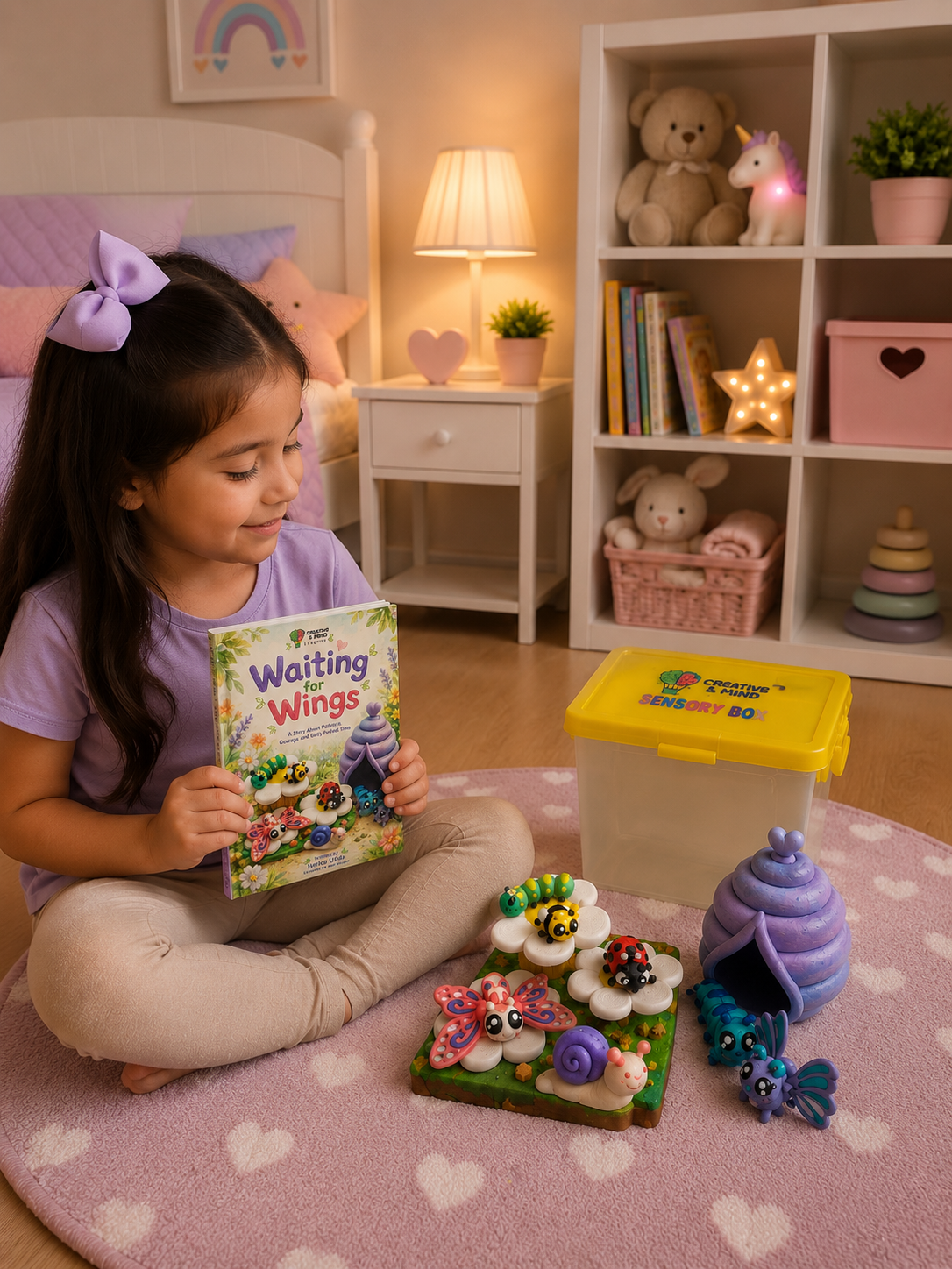 Waiting for Wings | Faith-Based Garden Play Set & Storybook
